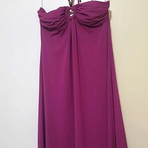 Purple dress